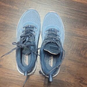 Blue Athletic Sneakers